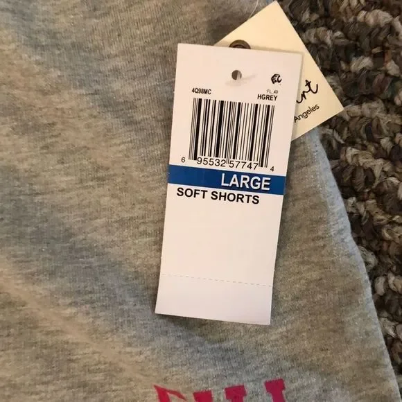 ULTRa flirt Gray with designshorts NWT size Large - Picture 3 of 5